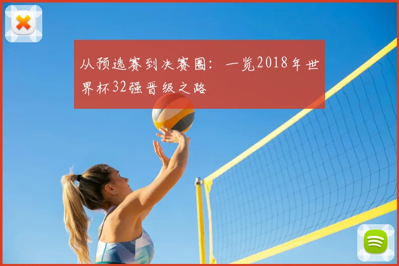 从预选赛到决赛圈：一览2018年世界杯32强晋级之路